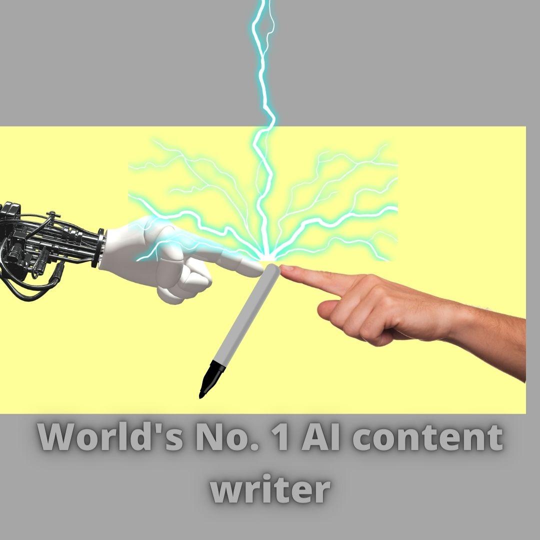 world's no. 1 AI content writer