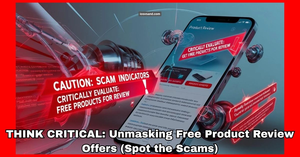 THINK CRITICAL: Unmasking Free Product Review Offers (Spot the Scams)