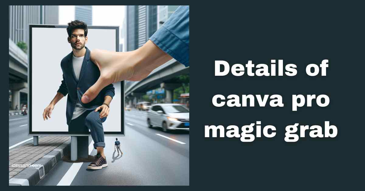 canva pro magic grab tool details