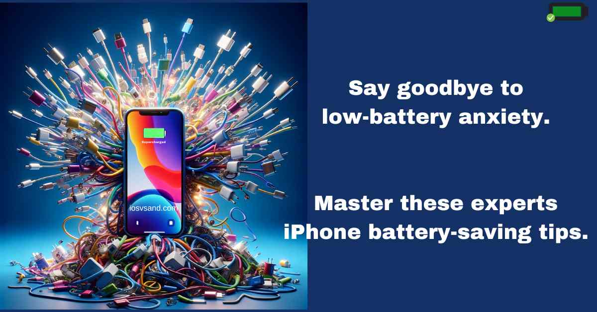 best iPhone battery saving tips