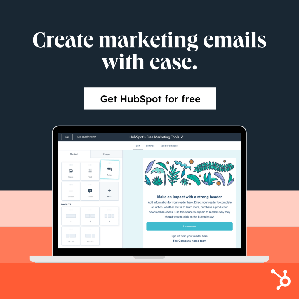 hubspot email marketing