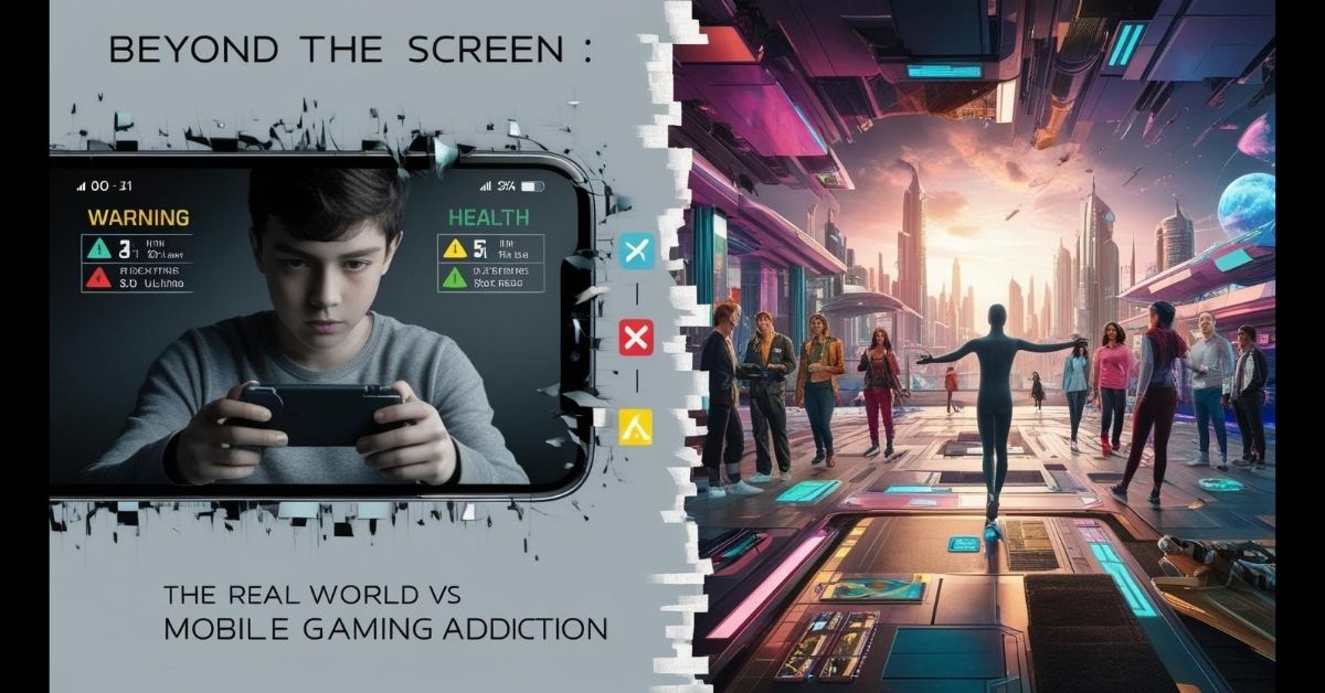 Mobile gaming addiction avoiding tips