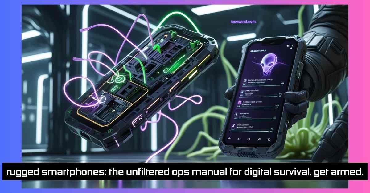 Rugged Smartphones: The Unfiltered Ops Manual For Digital Survival. Get Armed.